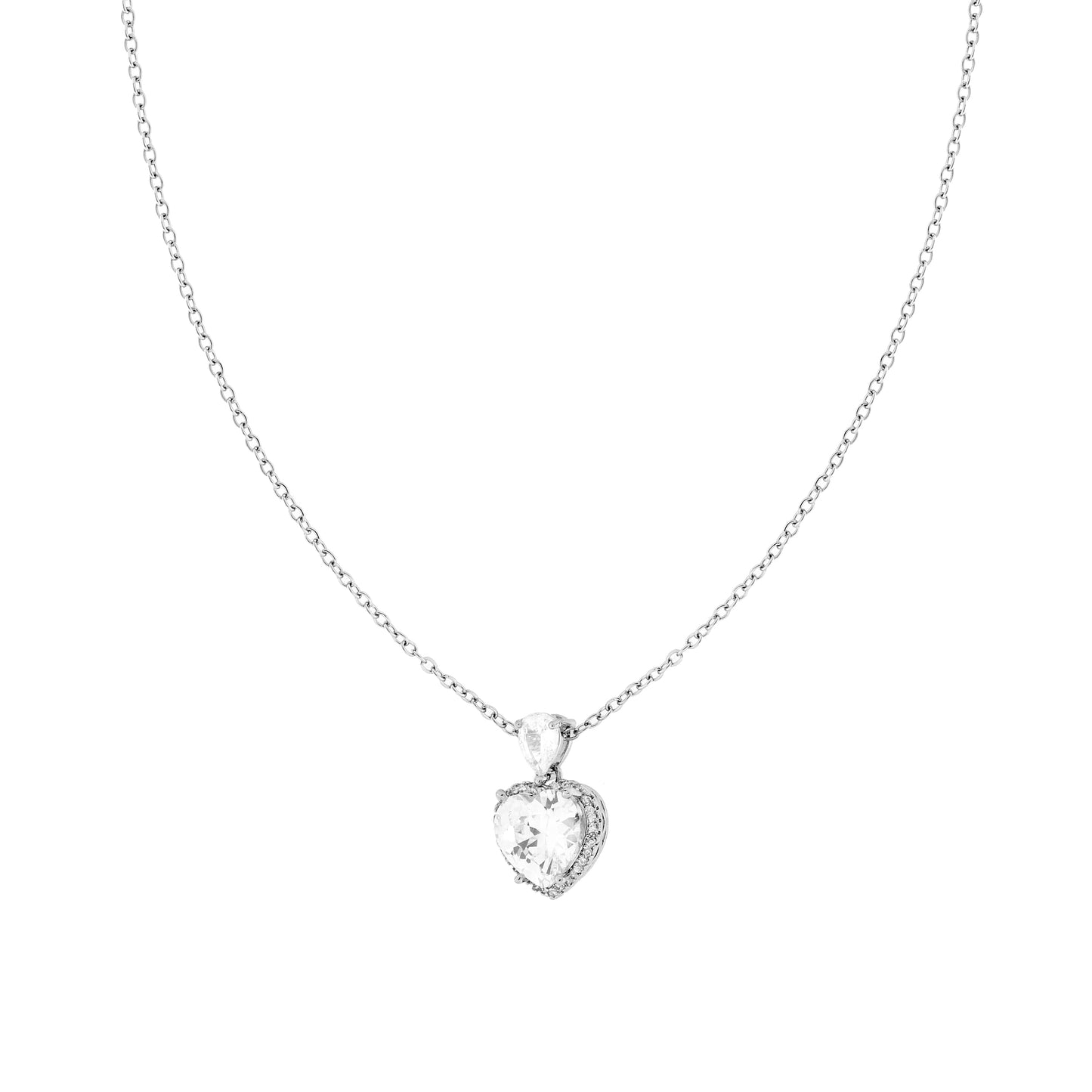 Collana Rugiada Heart – Cuore a Goccia Luminoso