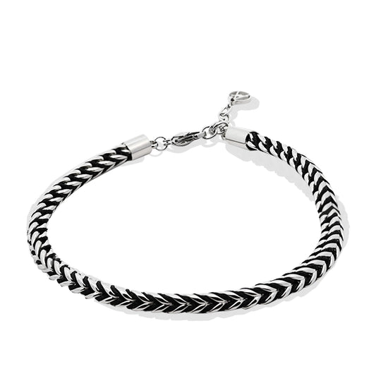 Bracciale corda intrecciata