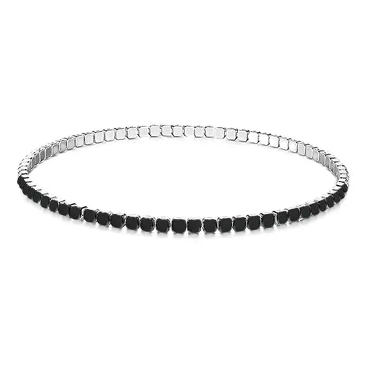 Bracciale tennis elastico