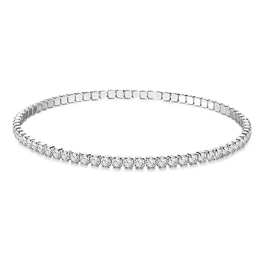 Bracciale tennis elastico