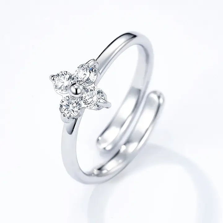 Anello Regolabile Flower